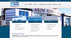 Desktop Screenshot of akim.com.tr