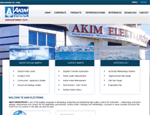 Tablet Screenshot of akim.com.tr